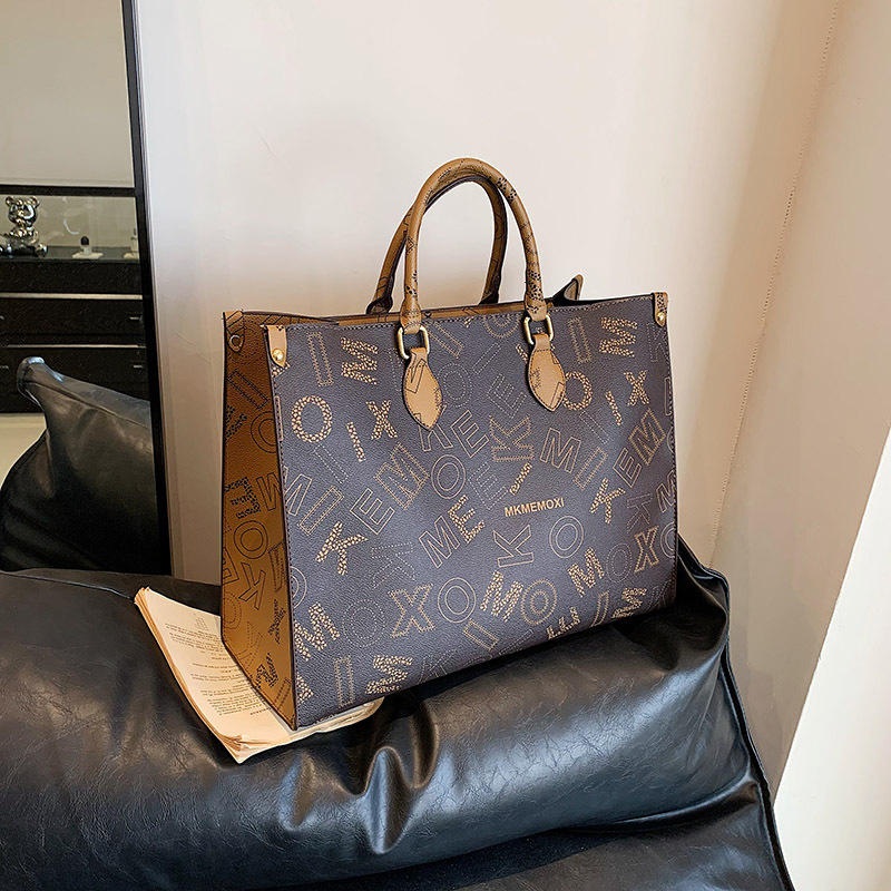 Womens Large Capacity PU Leather Handbags Fashion Letter Clutch Square Cross Zipper Closure Tote Bags for Women – Hand Bag and Shoulder Bag price
