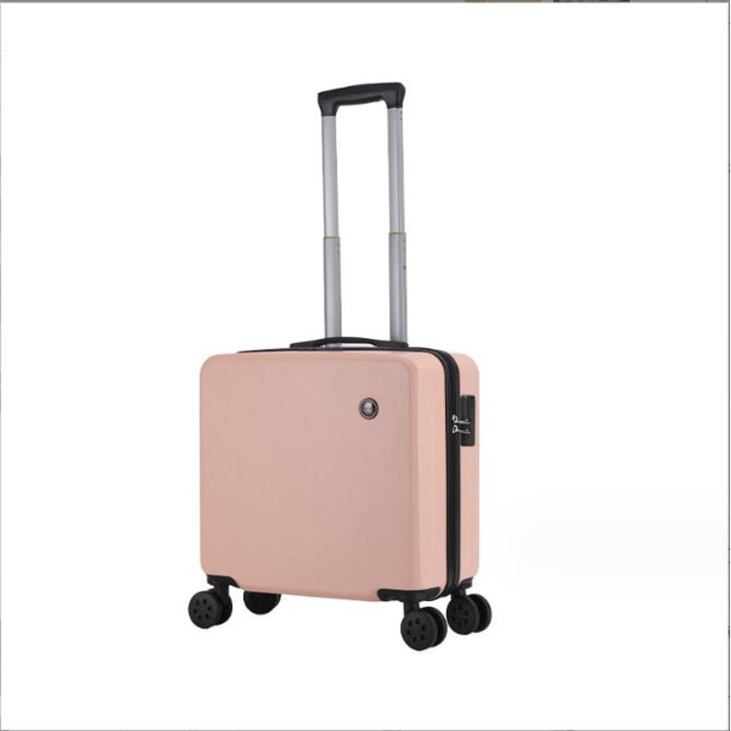 ABS 18 Cabin Small Size Lady Fashion Luggage 3 Steps Pull Rod – Factory Luggage and 20 24 Luggage price