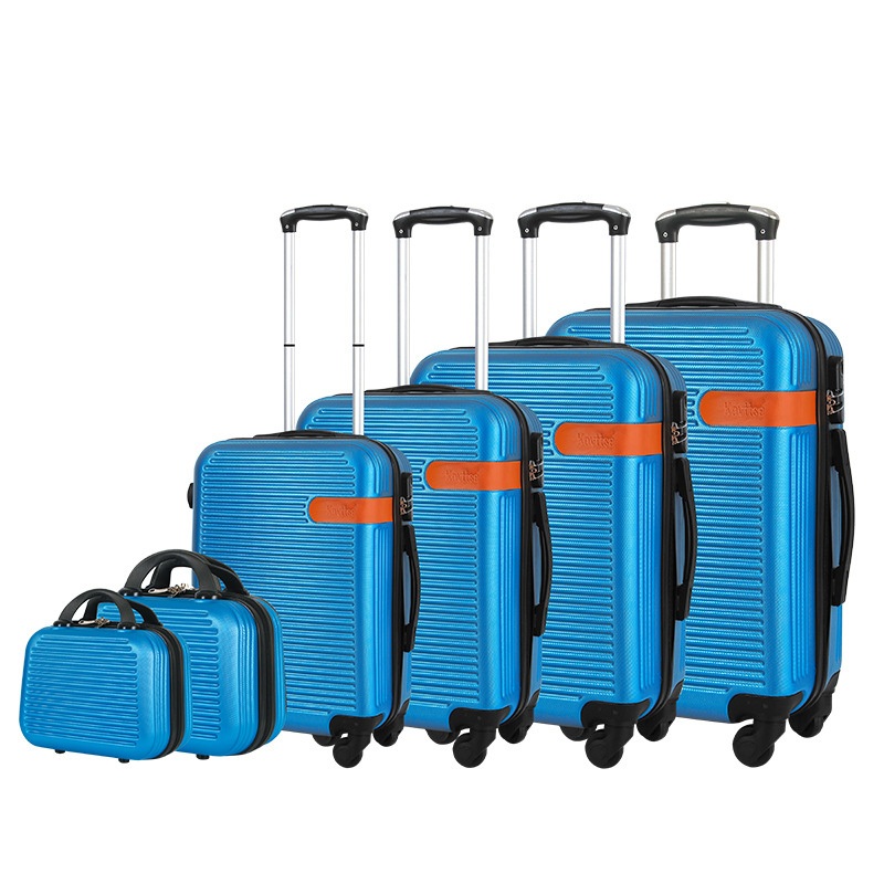 ABS Blue 12 15 20 24 28 32 Inch Trolley Luggage Bag Suitcase Travel Luggage Set – Trolley Bags and Trolley Case price