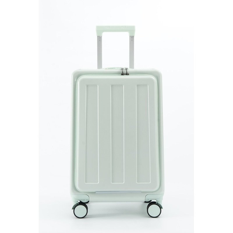 ABS Luggage with Children Seat Trolley with Phone Holder Green Color Travel Suitcase – ABS Luggage and Trolley Luggage price