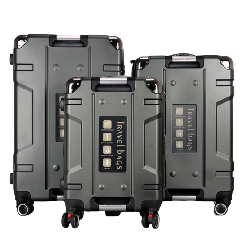 ABS+PC Trav Luggage with Double Layer Explosion-Proof Zipper Removable Wheels – Wholesale Travel Luggage and Luggage price