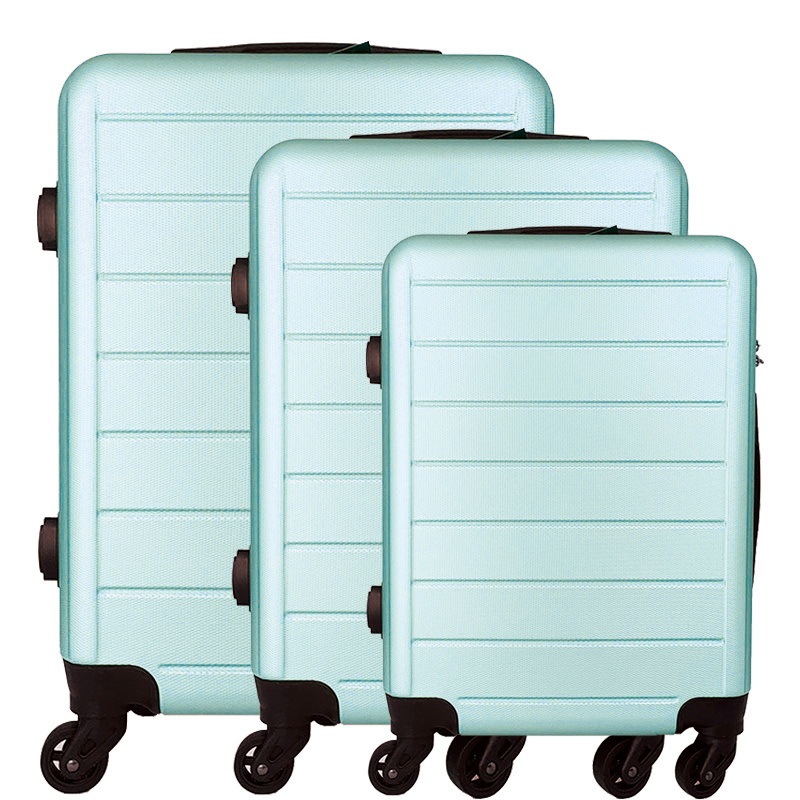 China Factory ABS Double Wheel Travel Trolley Suitcase with Aluminum Trolley – Trolley Travel Suitcase and Trolley Suitcase price