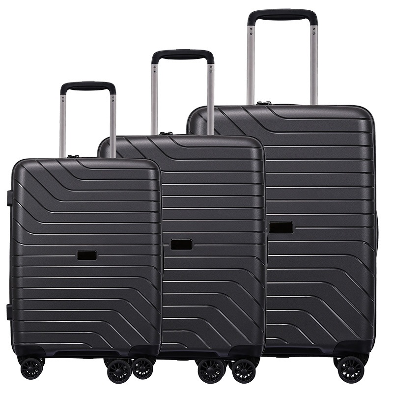 Durable 100% PP Trolley Travel Luggage with Double Wheels and Anti-Shock Corner Guards – Trolley Travel Luggage and Trolley Luggage price