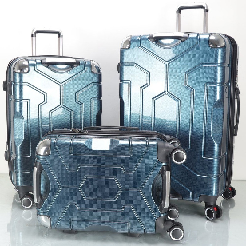 Grand Expandable ABS PC Trolley Luggage Bags 3PCS Set in Stock – Trolley Luggage Bag and Expandable Trolley Luggage Bag price
