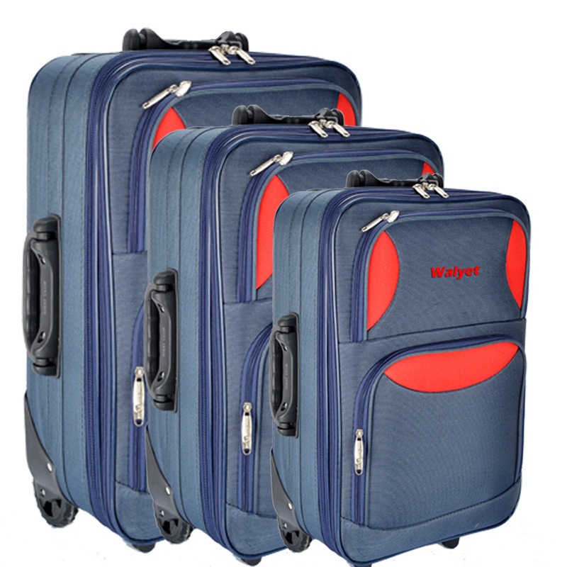 High Quality Factory Cheapest Travel Trolley Luggage with Outside Trolley – Trolley Luggage and Travel Luggage price