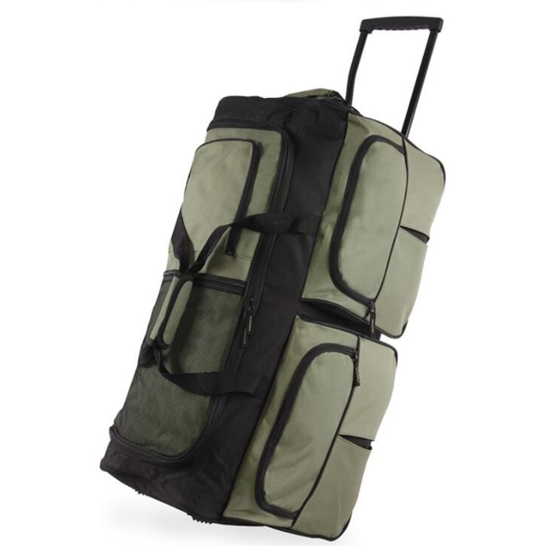 Lightweight 3 Pieces Set Hand Carry on Cabin EVA Polyester Soft Fabric Trolley Travel Luggage – Trolley Soft Luggage and Travel Trolley Bag price