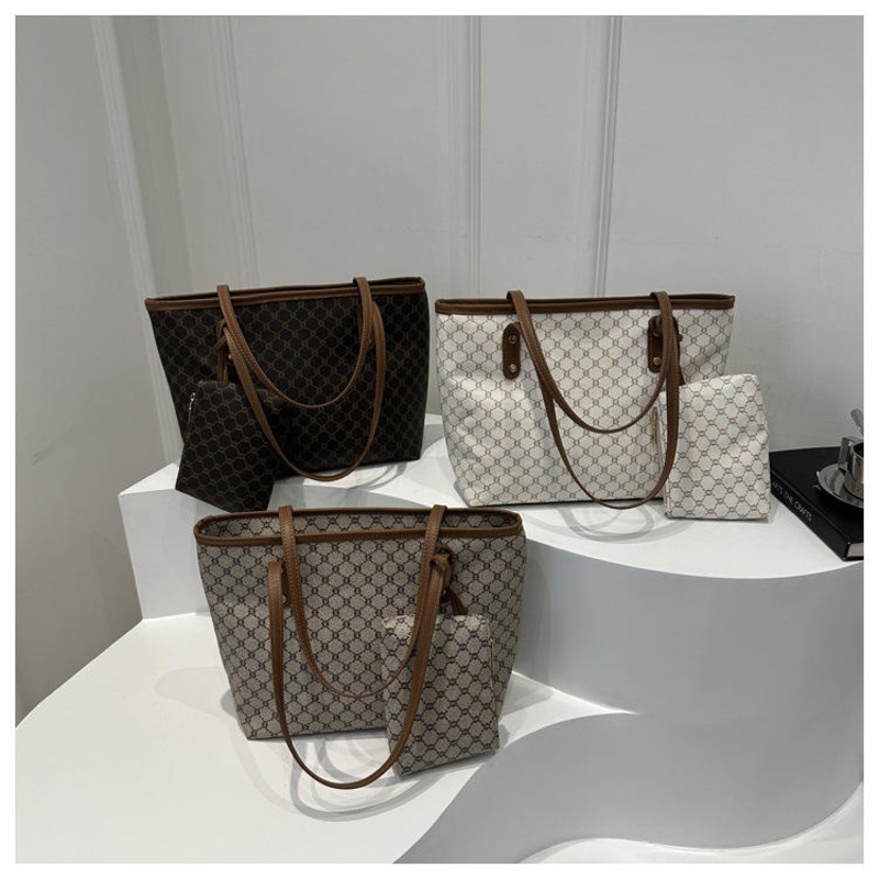 Simple Fashion Retro Letter Printing Shoulder Bag for Women Womens Business Travel Handbag Large Capacity Tote Bag – Shoulder Bag and Lady Shoulder Bag price