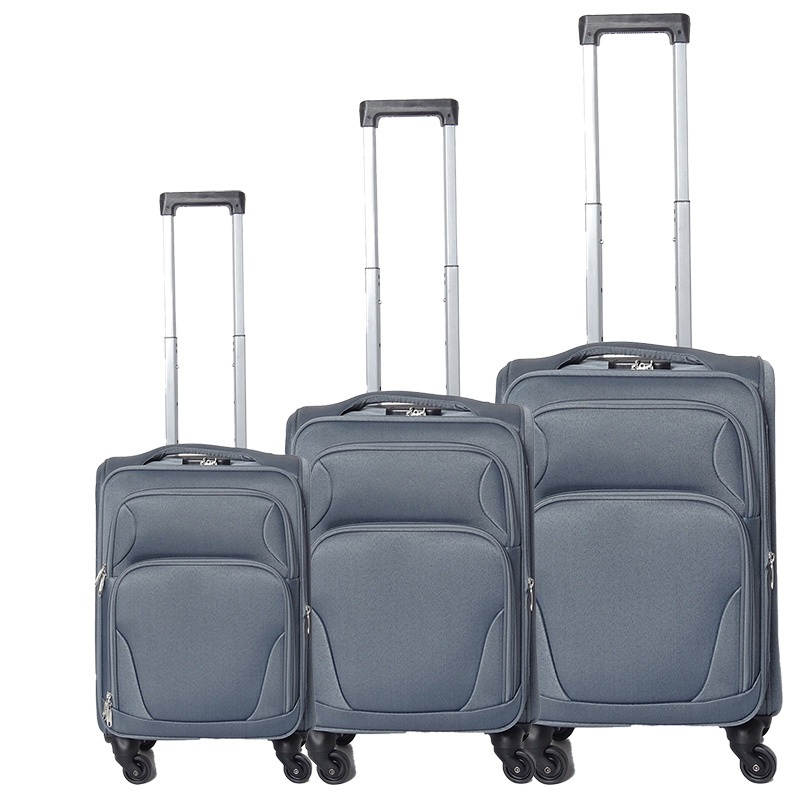 Wholesale Factory Price Fabric Soft Trolley Travel Suitcase of Strong Fabric Handle – Trolley Travel Suitcase and Trolley Suitcase price