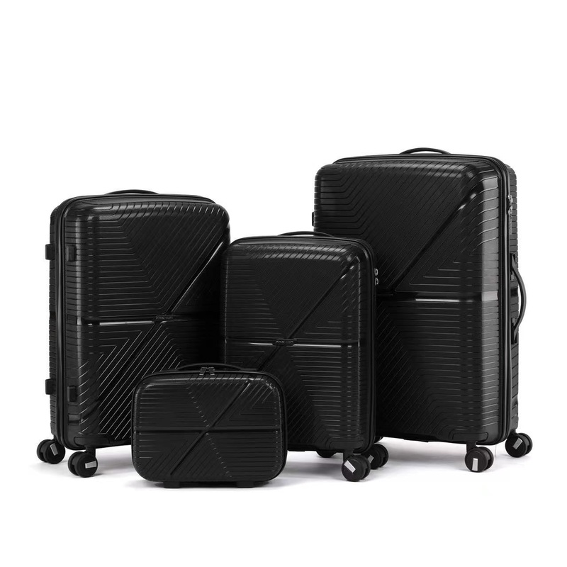 Wholesale PP Suitcase Polypropylene Koffer Sets 4PCS Luggage Set with 4 Wheels – Suitcase Set and Luggage Set price