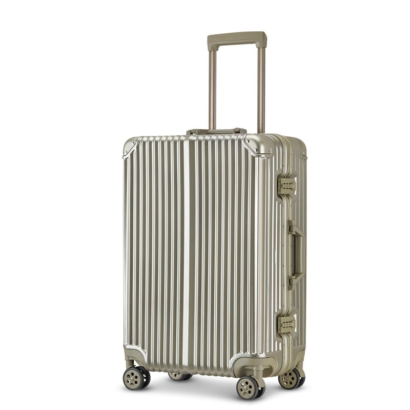 Wholesale Premium Aluminum Hard Shell Trolley Luggage Heavy-Duty Travel Suitcase Collection – Aluminum Hard Shell Luggage and Wholesale Travel Luggage price