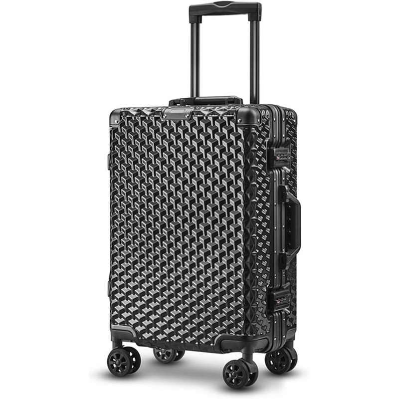Factory Direct Sale New Aluminum Frame PC Luggage Set Trolley Case – Aluminum Frame Luggage and Luggage Set price