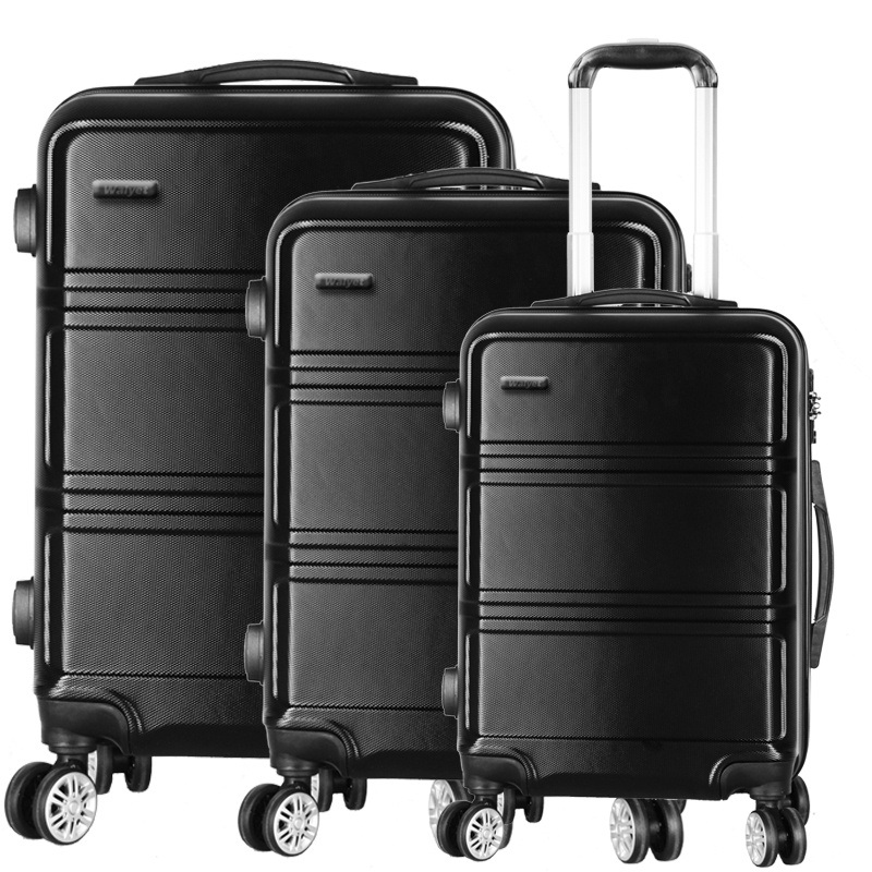 High Quality Low Price Set of 3 Aluminum Pipe Travel Trolley Luggage Set – Trolley Luggage and Travel Luggage price