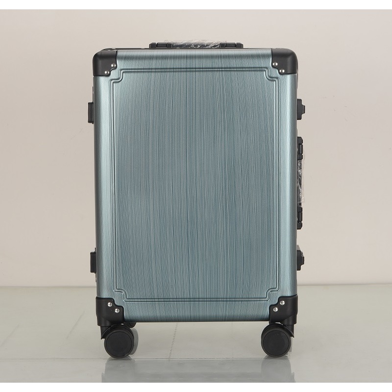 Large Size Aluminum Frame Luggage Mute Universal Wheel Trolley Case Hard Cases – Aluminum Frame Luggage and Luggage Much Universal Wheel price