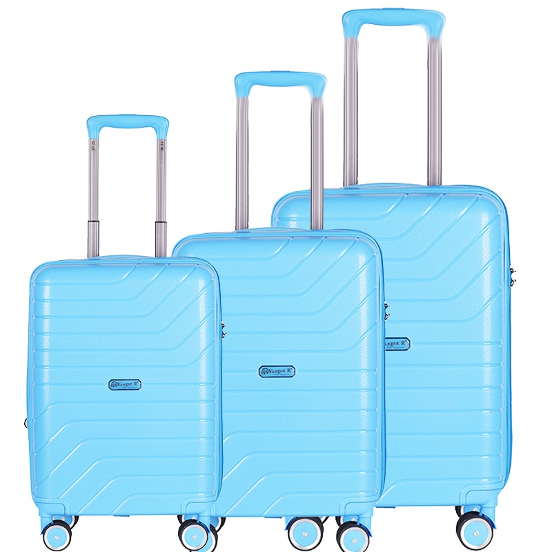 Matching Color 100% PP Silent Wheels Travel Trolley Luggage Bag with Embedded Tsa Lock – Luggage Bag and Travel Luggage price