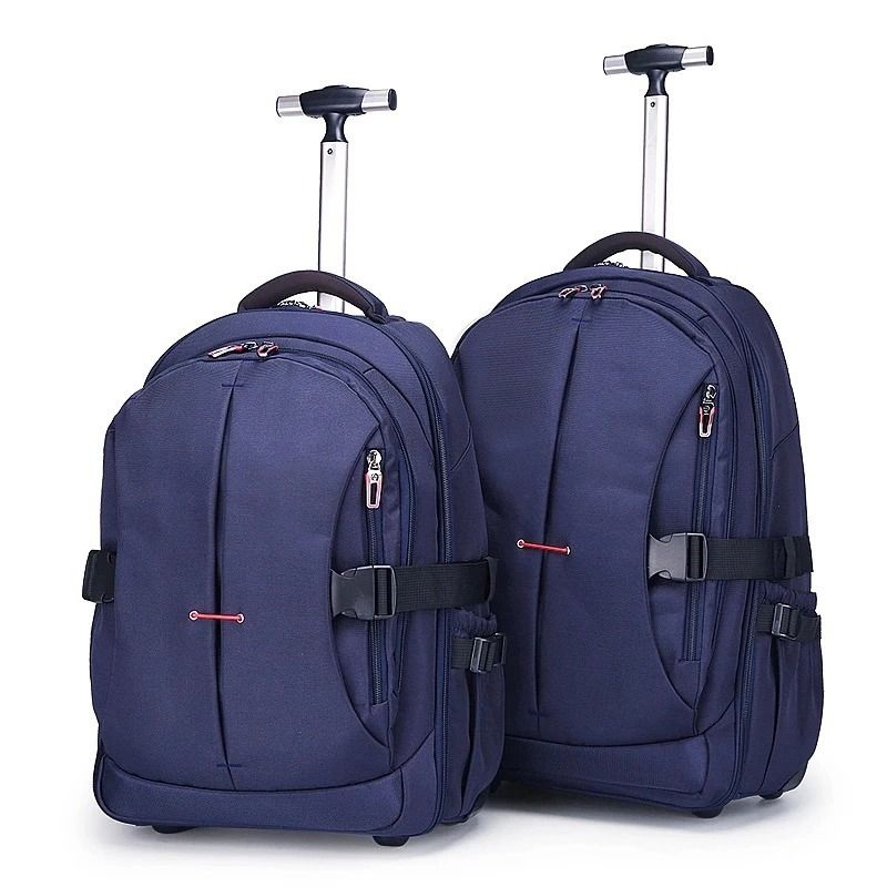 Multi-Use Executive Travel Business Outdoor School Mochilas Laptop Bag Rolling Wheeled Luggage Trolley Bag – Trolley Backpack and Bolso price