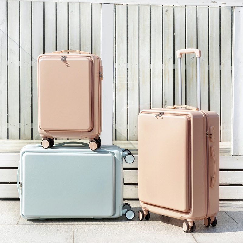Three Colors Trolley Bag Luggage with Laptop Compartment – Suitcase and Trolley Bag price