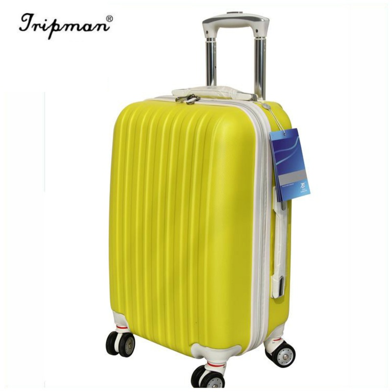 Tripman New Design Customized Yellow Frame PC ABS Luggage – ABS Luggage and PC Luggage price