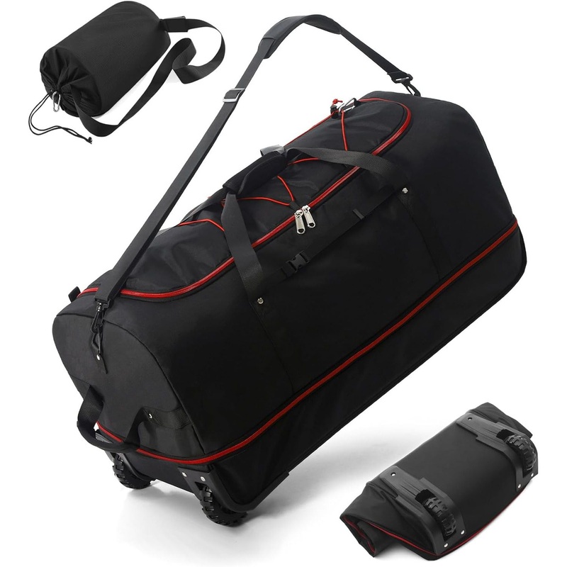Custom Foldable Rolling Travel Bag with Large Capacity Wheeled Luggage Bag – Rolling Bag and Wheeled Luggage Bag price