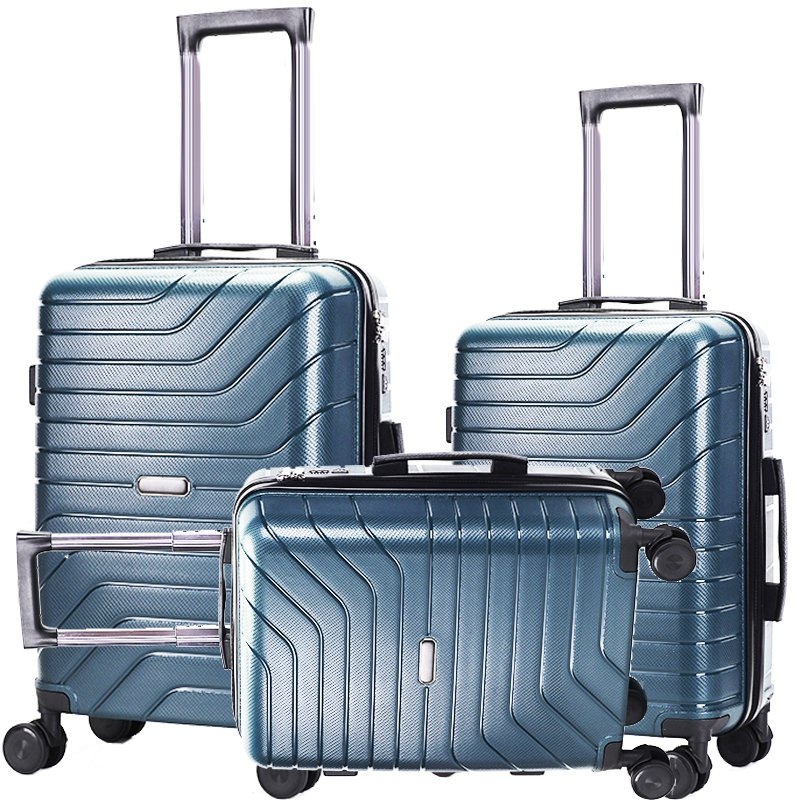 Fashion 100% PP Factory Direct Offered Silent Wheels Travel Trolley Suitcase – Suitcase and Trolley Luggage price