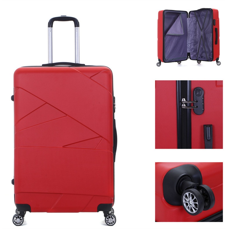 New Style Trolley Luggage 2024283 PCS Set ABS Hard Shell Luggage with Lock-Xha126 – Trolley Travel Bags Luggage and Traveling Suitcase Set price