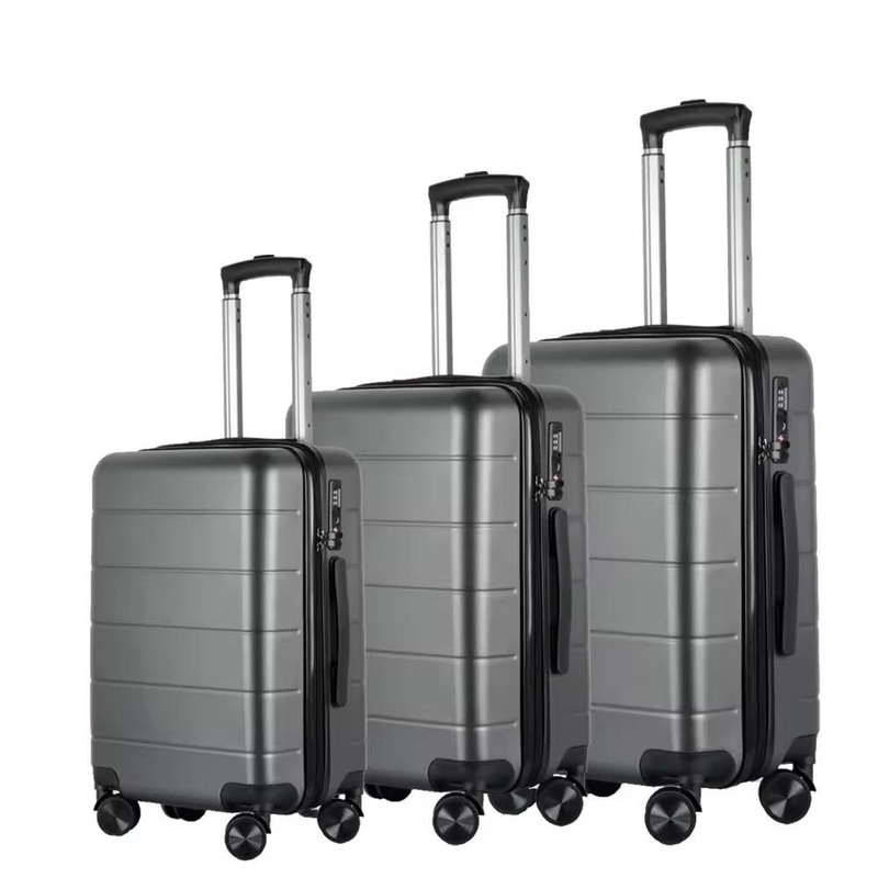 Outdoor Travel Suitcase Sets ABS Luggage Suitcase New Style Iron Trolley Luggage – Suitcase Set and Luggage Set price