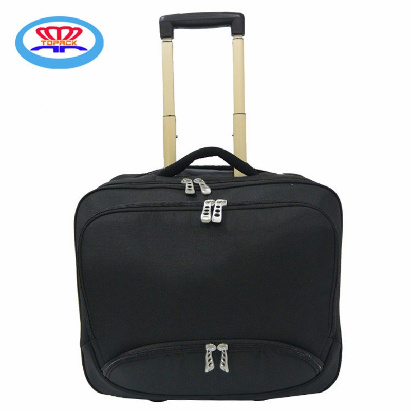 Trolley Business Laptop Bag Factory Wholesale Price Vintage Wheeled Travel Luggage Bags Laptop Suitcase – Trolley Backpack and Bolso price