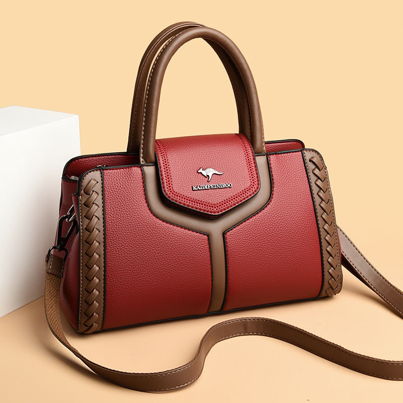 2025 PU Leather 3 Pieces Bags Set Ladies Shoulder Bags Luxury Designer Womens Handbags with a Wallet – Hand Bag and Shoulder Bag price