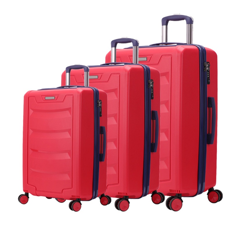 3 Pieces Hard PP Luggage Travel Suitcase Set with Trolley – Suitcase Set and Suitcase price