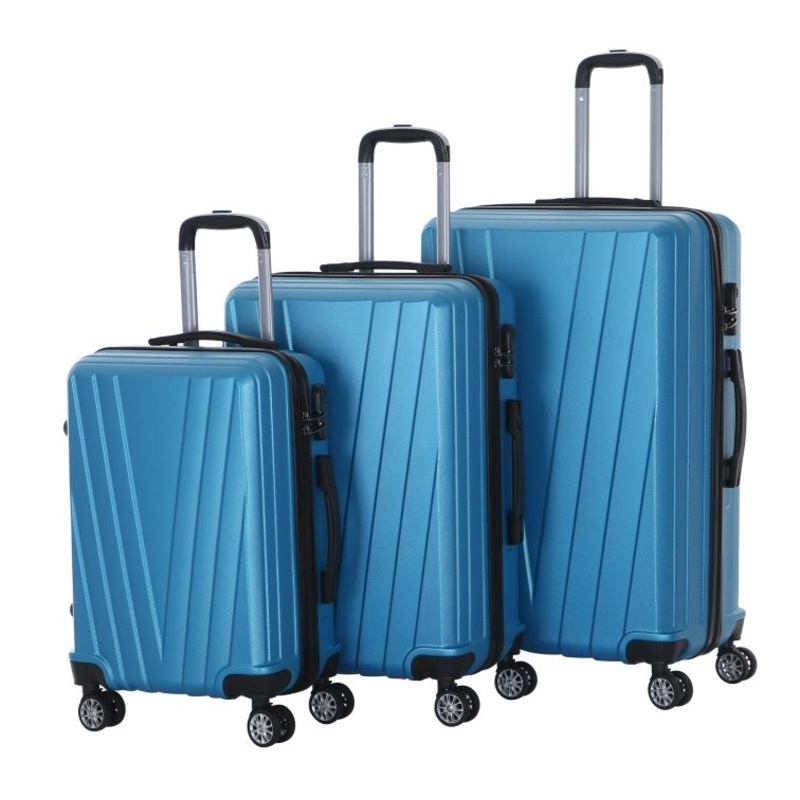 Blue Travel Luggage Bag Set Cheap Price Qualified Suitcase Set Xha154 – ABS Luggage and Trolley Case price