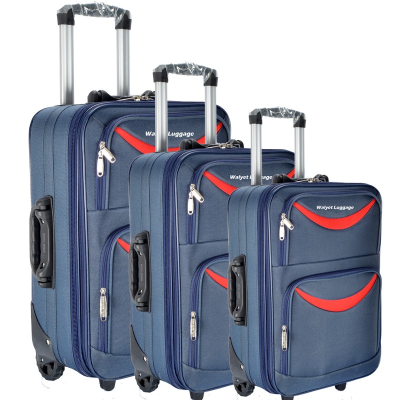 Factory Cheapest Soft Expandable Travel Trolley Luggage with Outside Trolley System – Trolley Luggage and Travel Luggage price