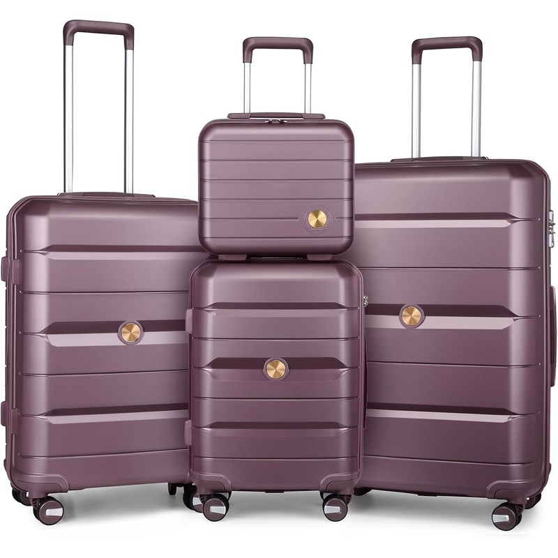 High Quality Custom PP Luggage Set with 5 Cm Expandable Anti- Theft Zipper – Luggage Bag Sets and PP Luggage Bag price