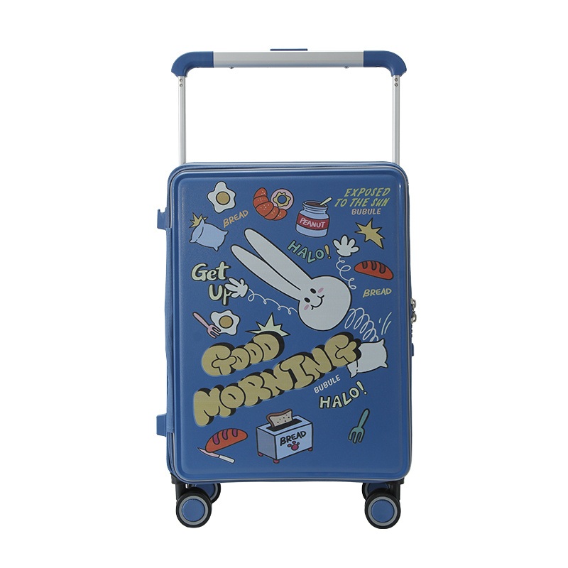 Multiple Functional Travel Luggage Font Open with Wide Trolley Suitcase – PP Luggage and Trolley Luggage price