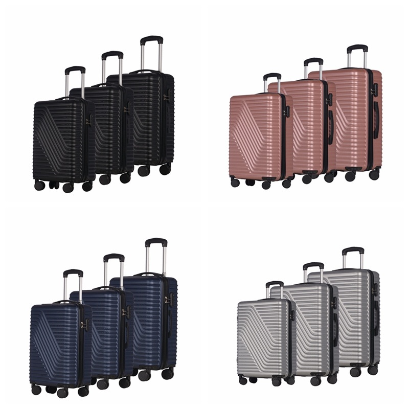 New Carry on 20 24 28 Zipper Baggage ABS PC Luggage – Carry on Luggage and Zipper Baggage price