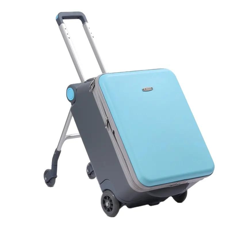 New Kids Safe Material Large Storage Capacity Gadget Two in One Stroller Suitcase – Kid Luggage and Trolley Case price