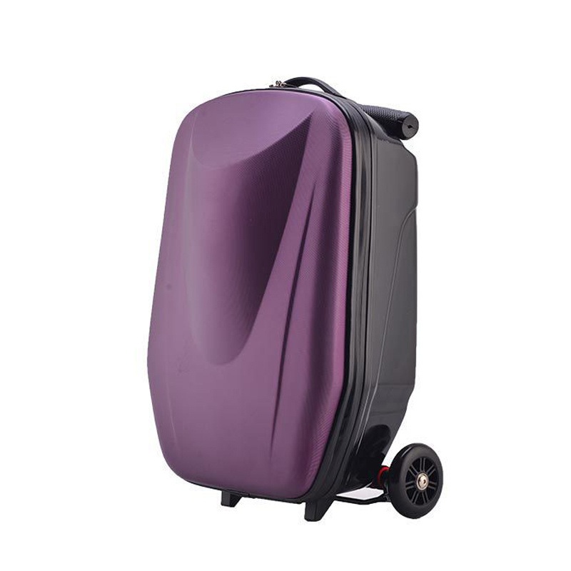 Portable Fashion Luggage Trolley Cases with Scooter Ride Kids Trolley Cases – Trolley Travel Bag and Stock Luggage price