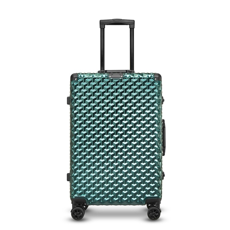 Wholesale Luxury Aluminum Luggage Durable Shell Travel Suitcases with Tsa Lock – Aluminum Luggage and Shell Luggage price
