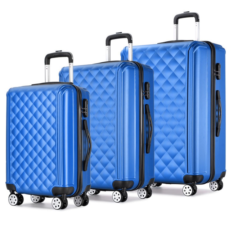 3 Pieces ABS Hard Hand Trolley Luggage in 20 24 28 Inch – Trolley Bag and Travel Luggage price