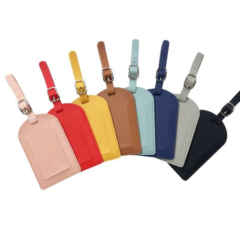Adjustable Multi-Color Plane Boarding Pass Suitcase Tag Luxury Travel Named Baggage Tags Blank PU Leather Luggage Tag – Hand Bag and Shoulder Bag price