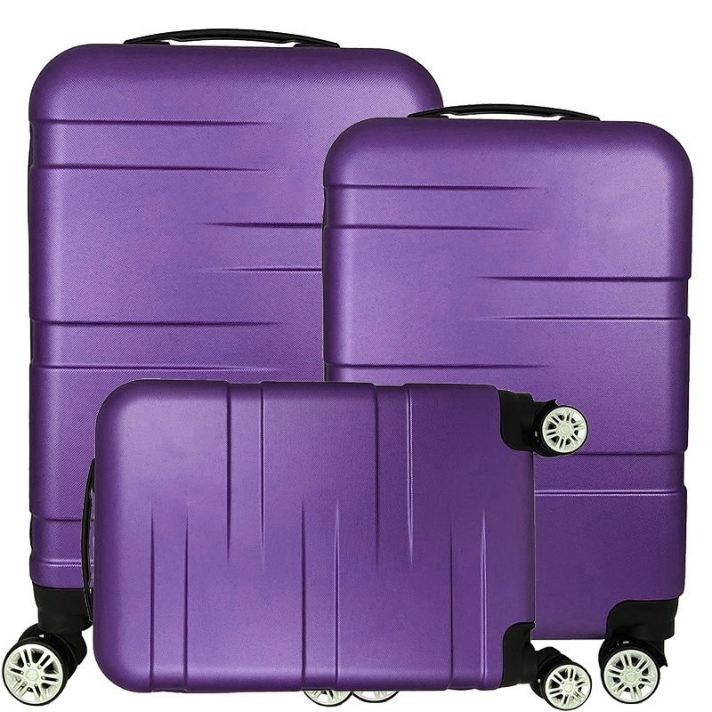 Amazon Lightweight ABS Material Trolley Travel Luggage with High Quality Double Spinner Wheels – Trolley Travel Luggage and Trolley Luggage price