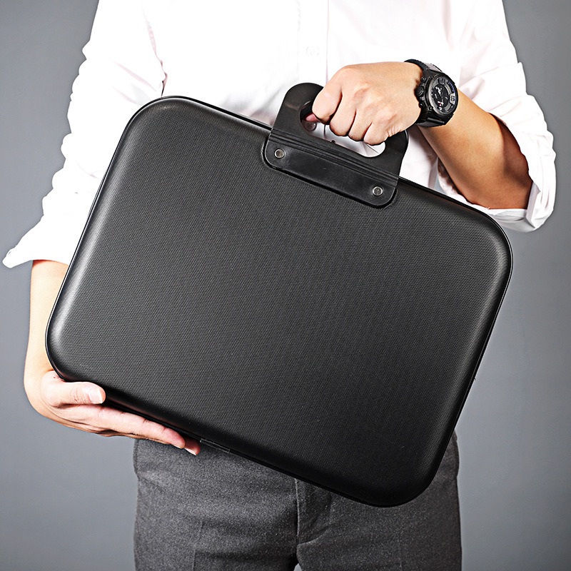 Anti Pressure ABS Hard Shell 16 Inches Laptop Briefcase Business Computer Bag – Briefcases and Laptop Briefcases price