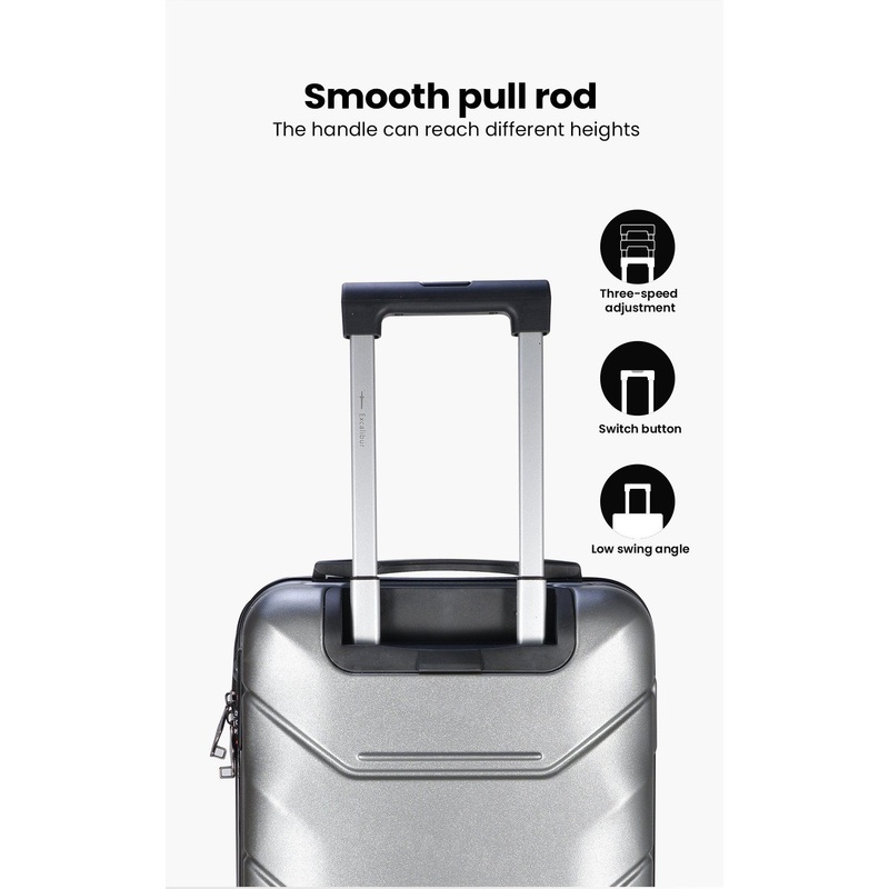 Compact Carry-on with Anti-Theft Zippers & Retractable Telescopic Handle Trolleycase – Luggage Bag Sets and PP Luggage price