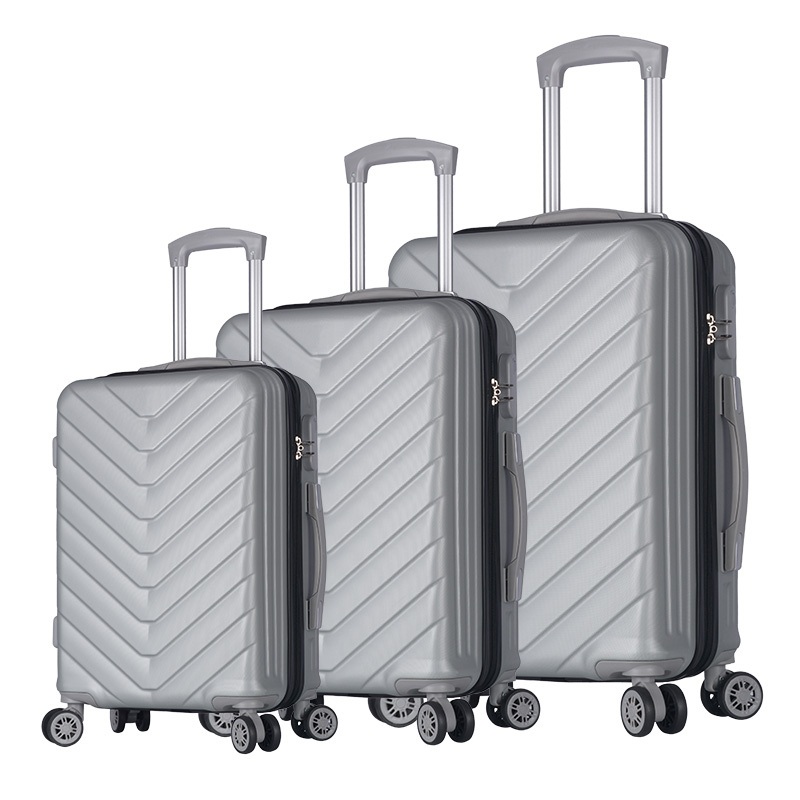 Customizable Luggage Set ABS Trolley Cases 360 Degree Rotate Travel Suitcase – ABS Luggage and Trolley Luggage price