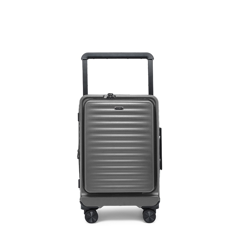 Front Opening Plastic PC Wide Pull Rod Custom Travel Suitcase Luggage – Suitcase and Stock Luggage price