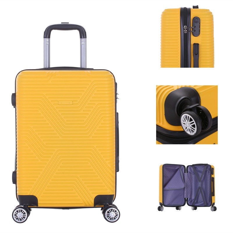 High Quality 4 Wheels Suitcase with Lock ABS Hard Shell 202428 3 PCS Luggage Set-Xha165 – Trolley Travel Bags Luggage and Traveling Suitcase Set price