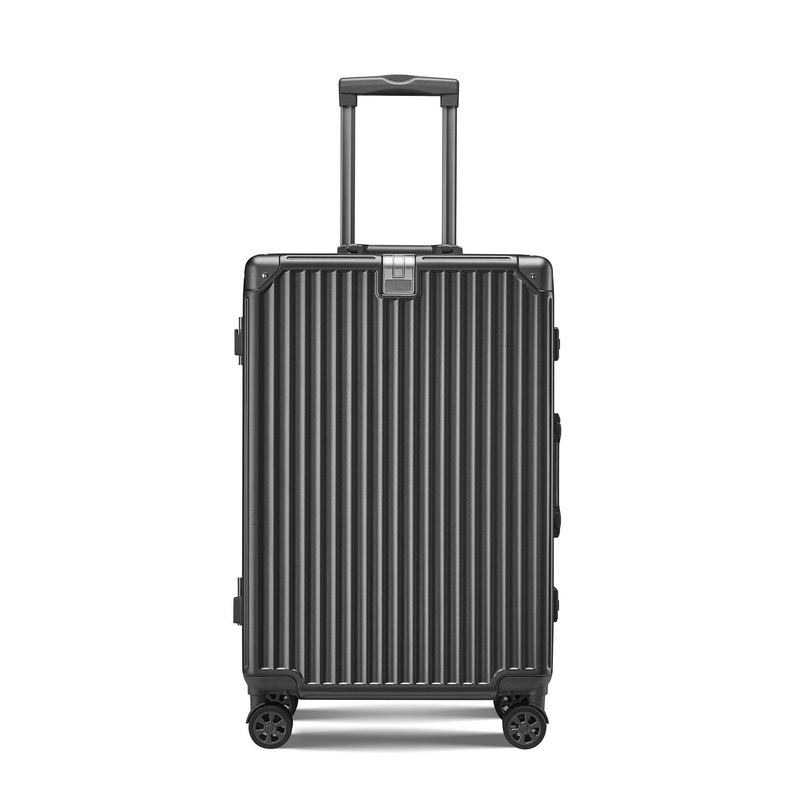 Luxury Aluminum Hard Shell Travel Trolley Luggage Premium Spinner Suitcase with Retractable Cup Holder and Hook – Luxury Luggage and Hard Shell Luggage price