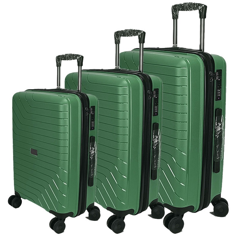 New Fashion Designed PP Luggage Travel Trolley Luggage Bag with Anti-Theft Zipper 3 PCS Set – Trolley Suitcase Set and Travel Suitcase price