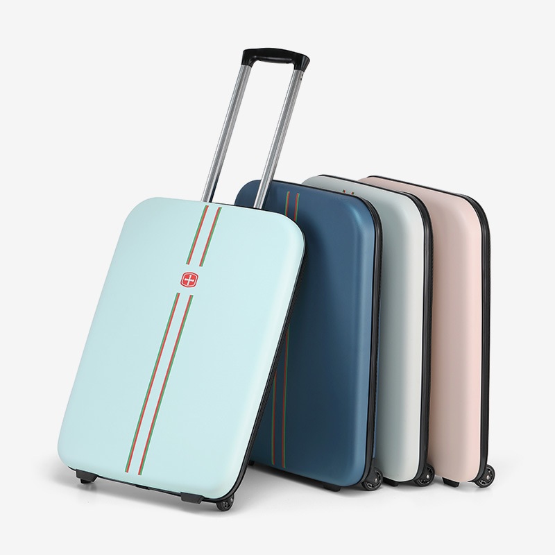 New Folding Suitcase Luggage Unisex Boarding Case Portable Travel Luggage – Folding Suitcase and Stock Luggage price