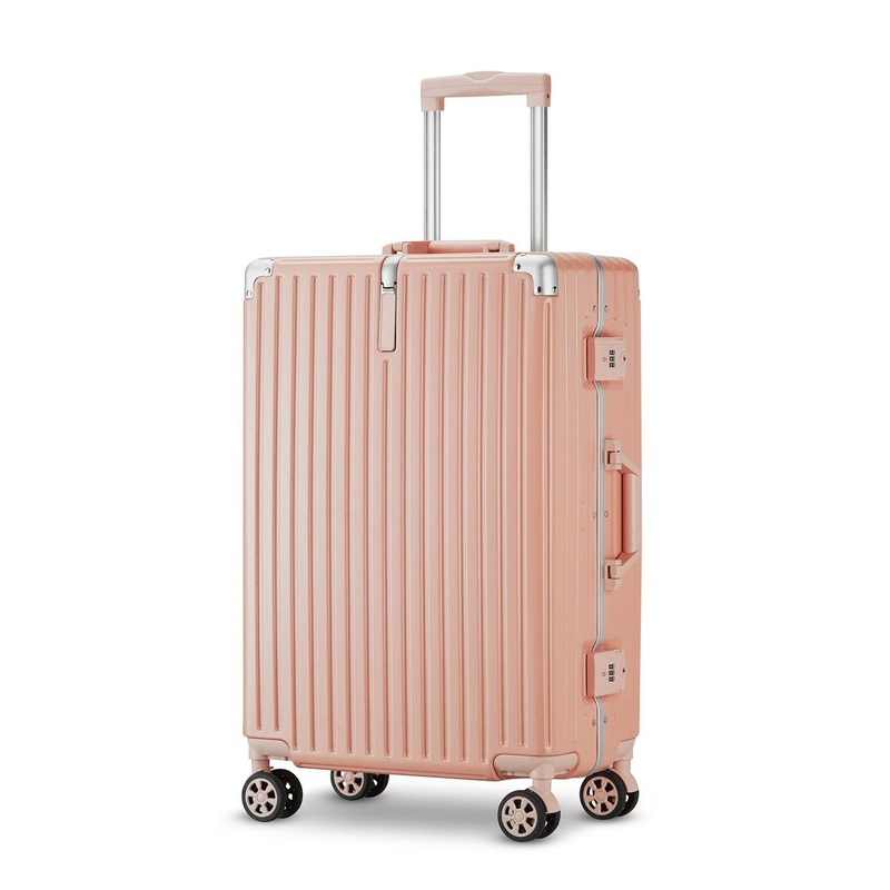 Premium Aluminum Hard Shell Cabin Luggage Best Carry-on Suitcase with Convenient Travel Hook – Aluminum Luggage and Hard Shell Luggage price