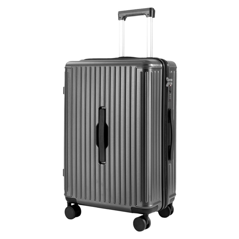 Wholesale Premium ABS Polycarbonate Trolley Luggage Durable Travel Suitcases with Cup Holder – Wholesale Travel Luggage and ABS Luggage price
