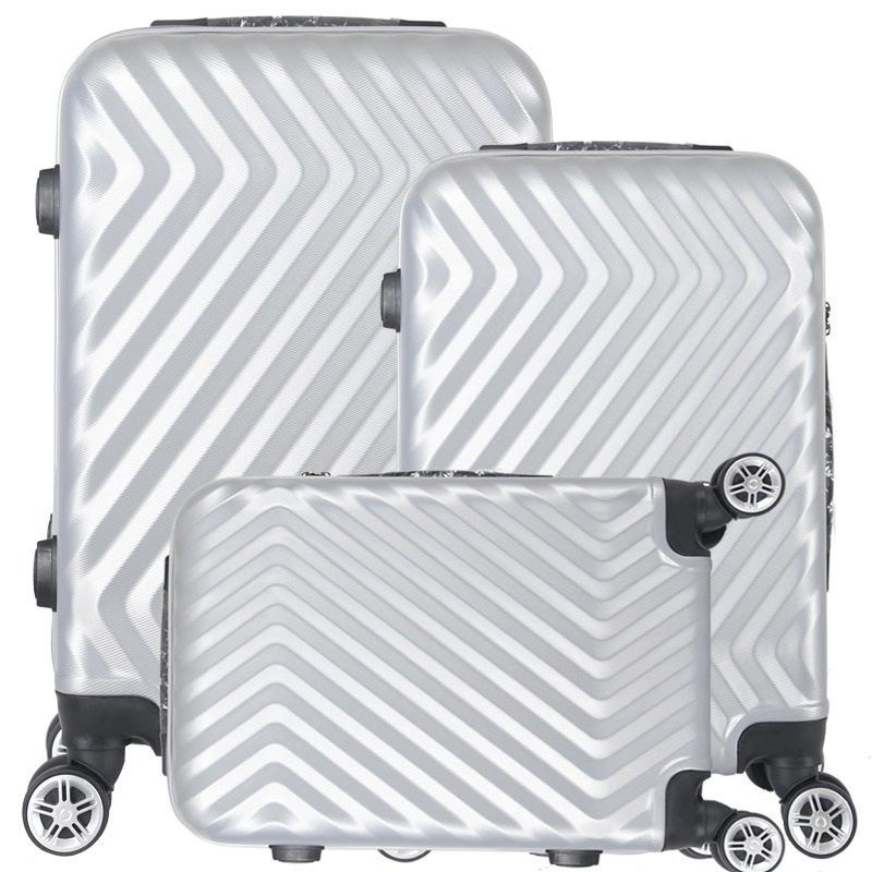 2020 New Fashion 20/24/28 Glossy ABS+PC Travel Trolley Luggage Set – Luggage Set and Travel Luggage price